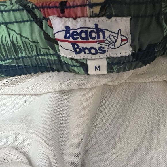 Beach Bros‎ Mens Swim Trunks Floral Medium - Picture 5 of 8